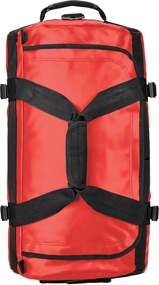 Stormtech Gbw-1sle Atlantis Waterproof Gear Bag 30 - Bold Red Black