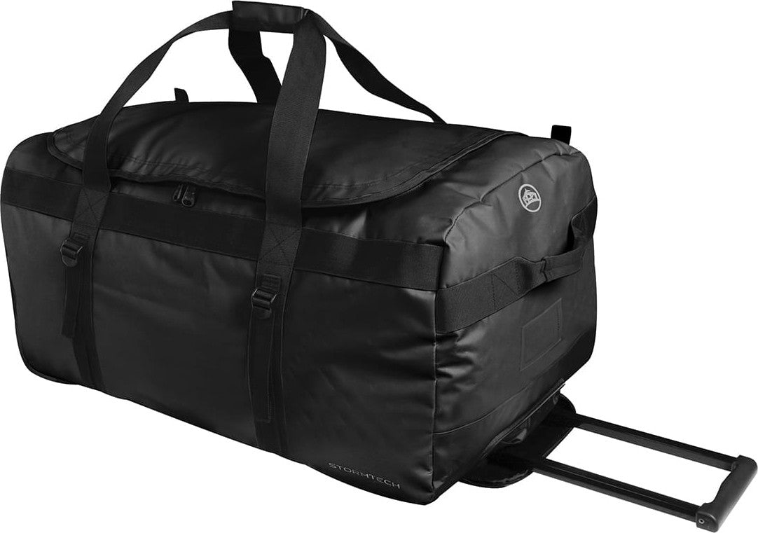 Stormtech Gbw-2 Trident Waterproof Rolling Duffel Bag 95 - Black