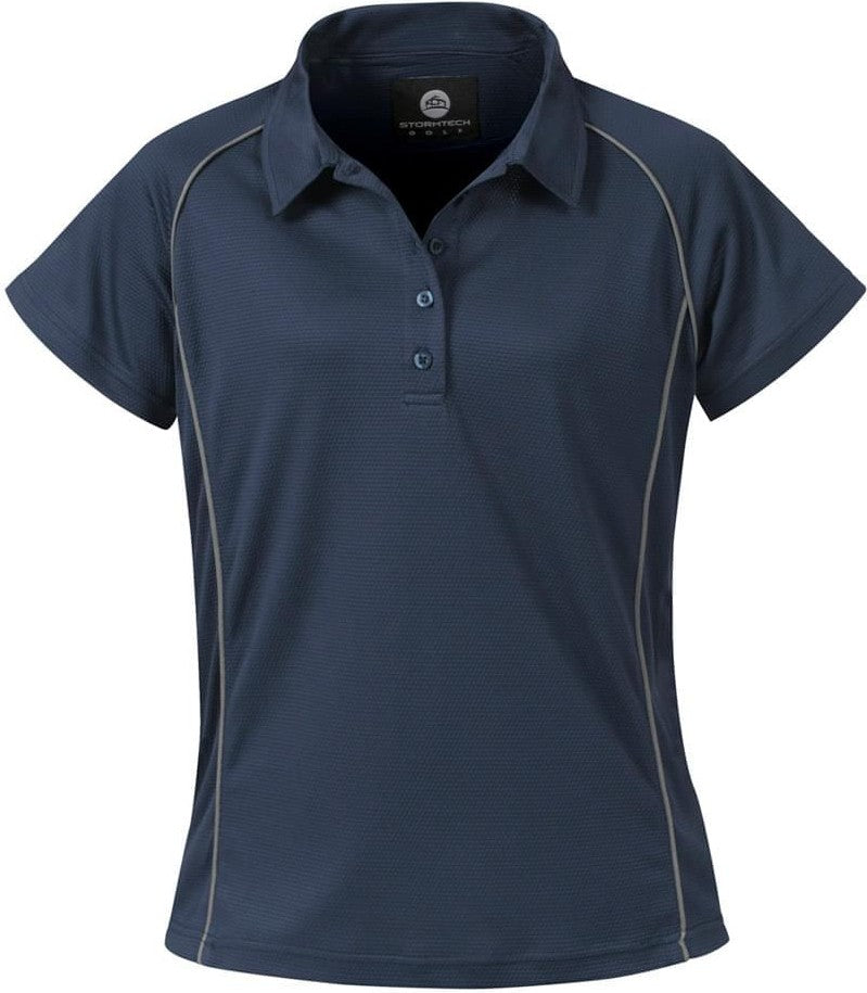 Stormtech Gfx-2w Women’s Coolmax Freshfx Polo - Navy Iron - Ladies Xs