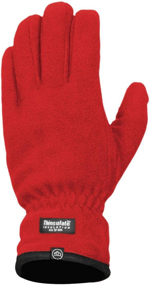 Stormtech Glo-1 Helix Fleece Gloves - Flame Red - 2xl
