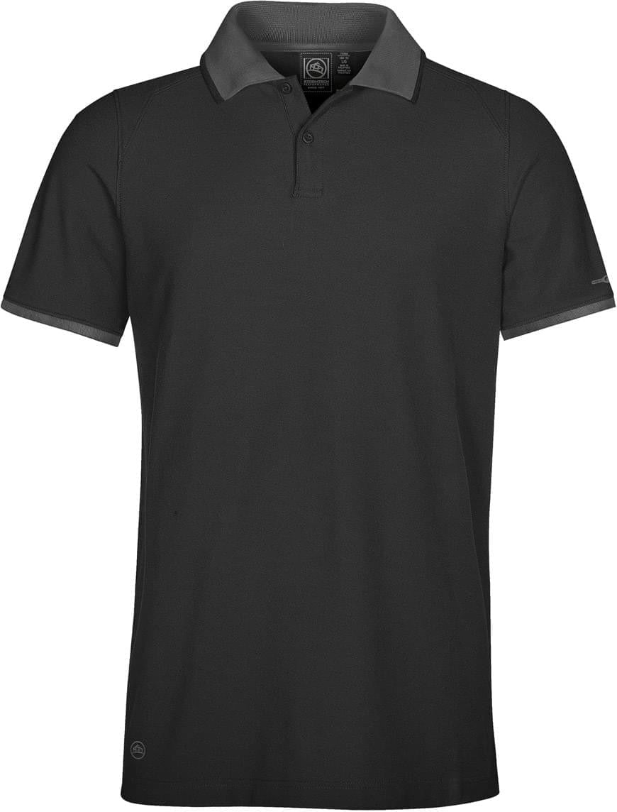 Stormtech Gpq-2 Men’s Cignus Performance Polo - Black Granite - Adult s