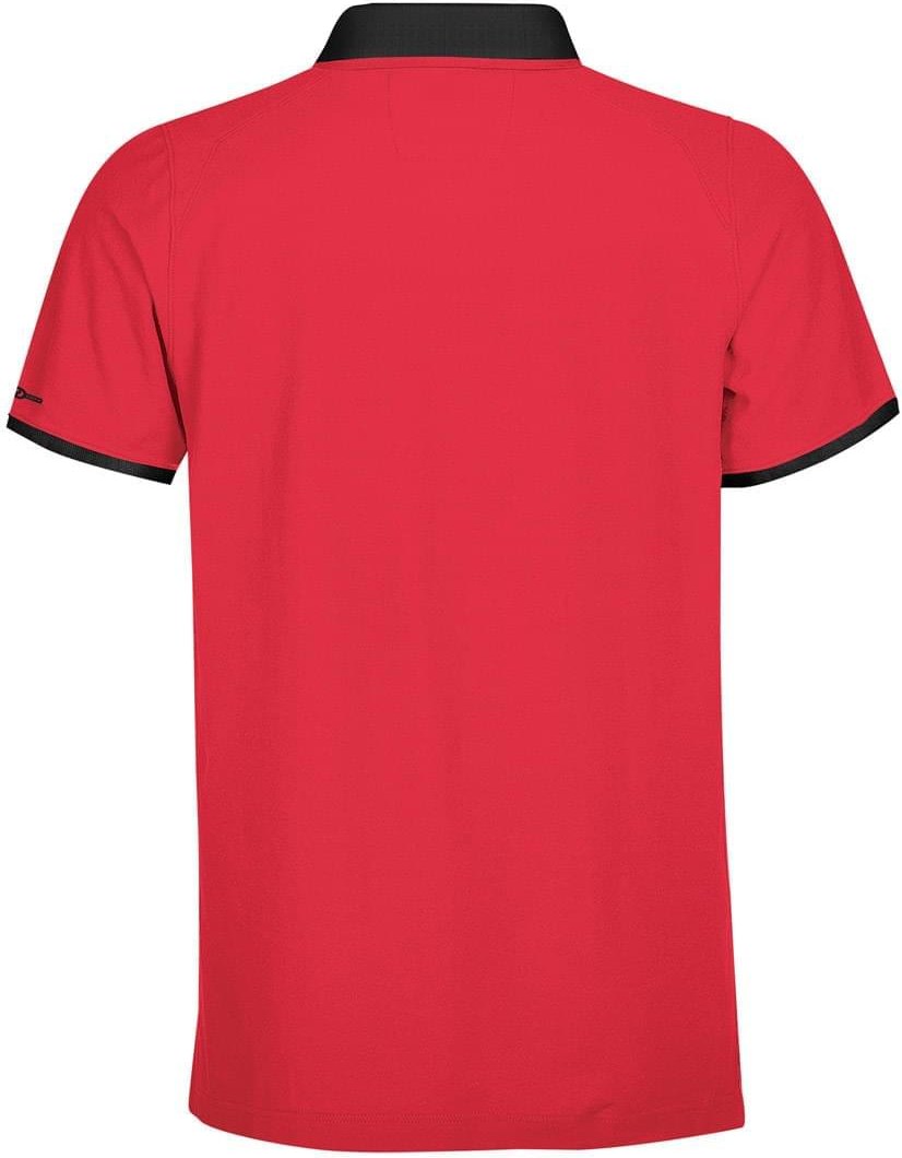 Stormtech Gpq-2 Men’s Cignus Performance Polo - Scarlet - Black - Adult s