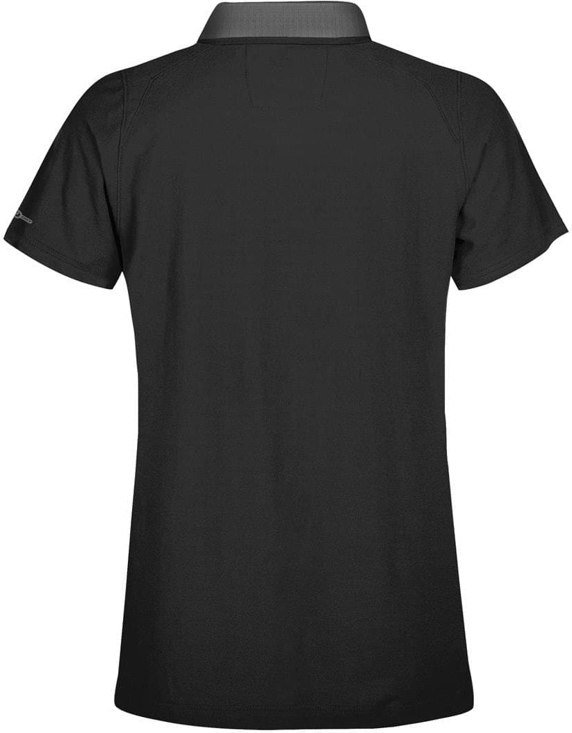 Stormtech Gpq-2w Women’s Cignus Performance Polo - Black Granite - Ladies Xs