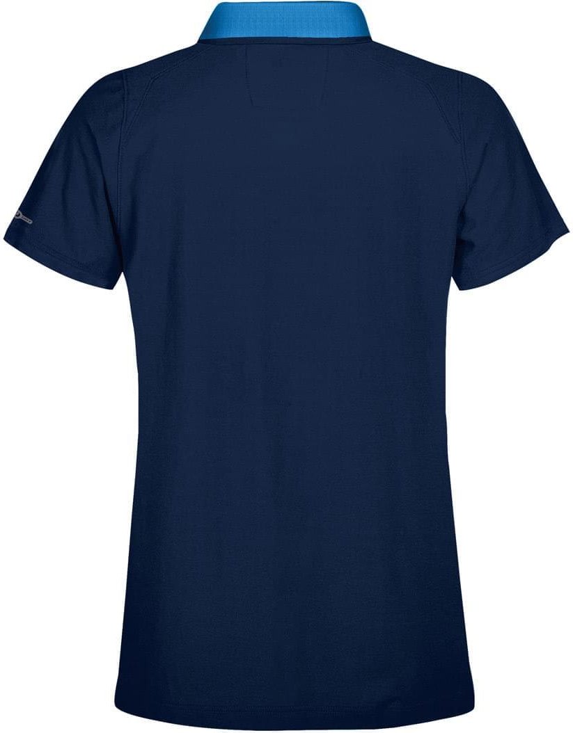 Stormtech Gpq-2w Women’s Cignus Performance Polo - True Navy - Electric Blue - Ladies Xs
