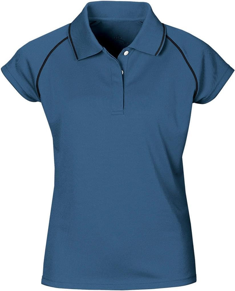Stormtech Gpx-2wle Women’s Coolmax Extreme Polo - Cobalt Black - Ladies Xs