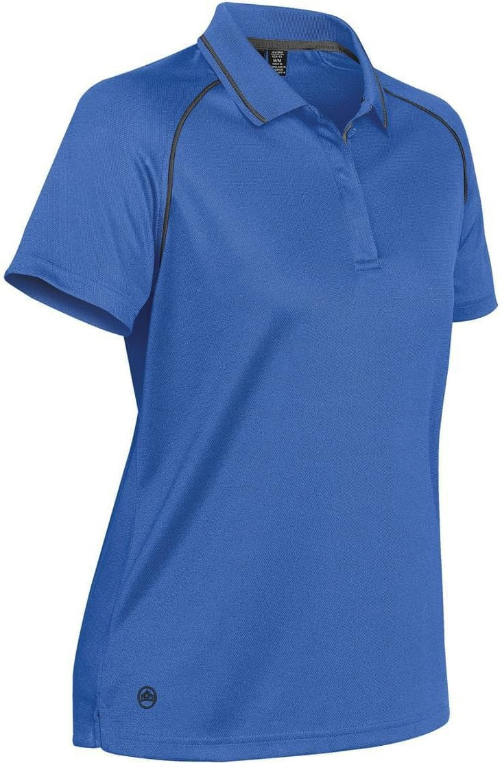 Stormtech Gpx-4w Women’s Tritium Performance Polo - Azure Blue Carbon