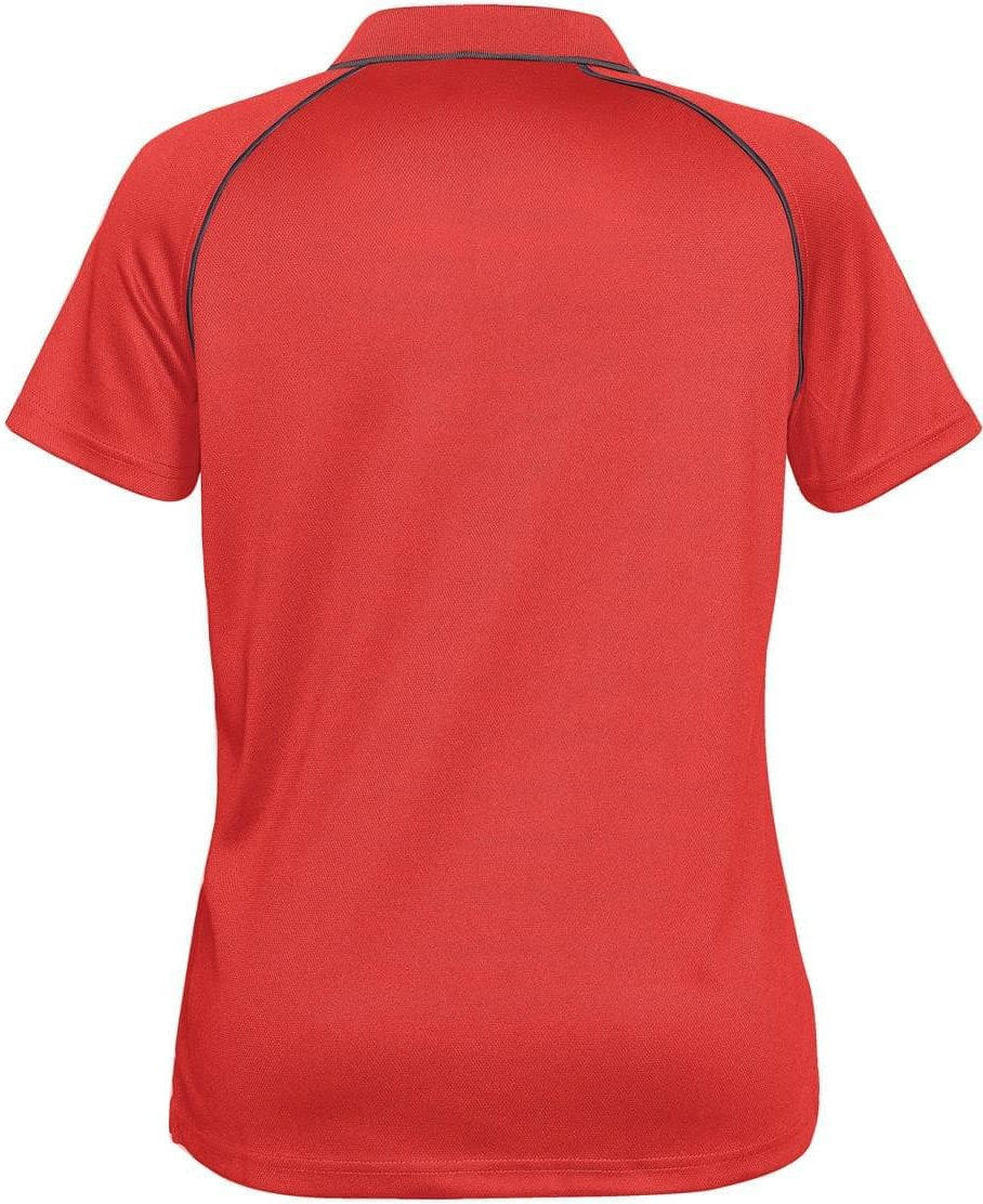 Stormtech Gpx-4w Women’s Tritium Performance Polo - Bright Red Carbon