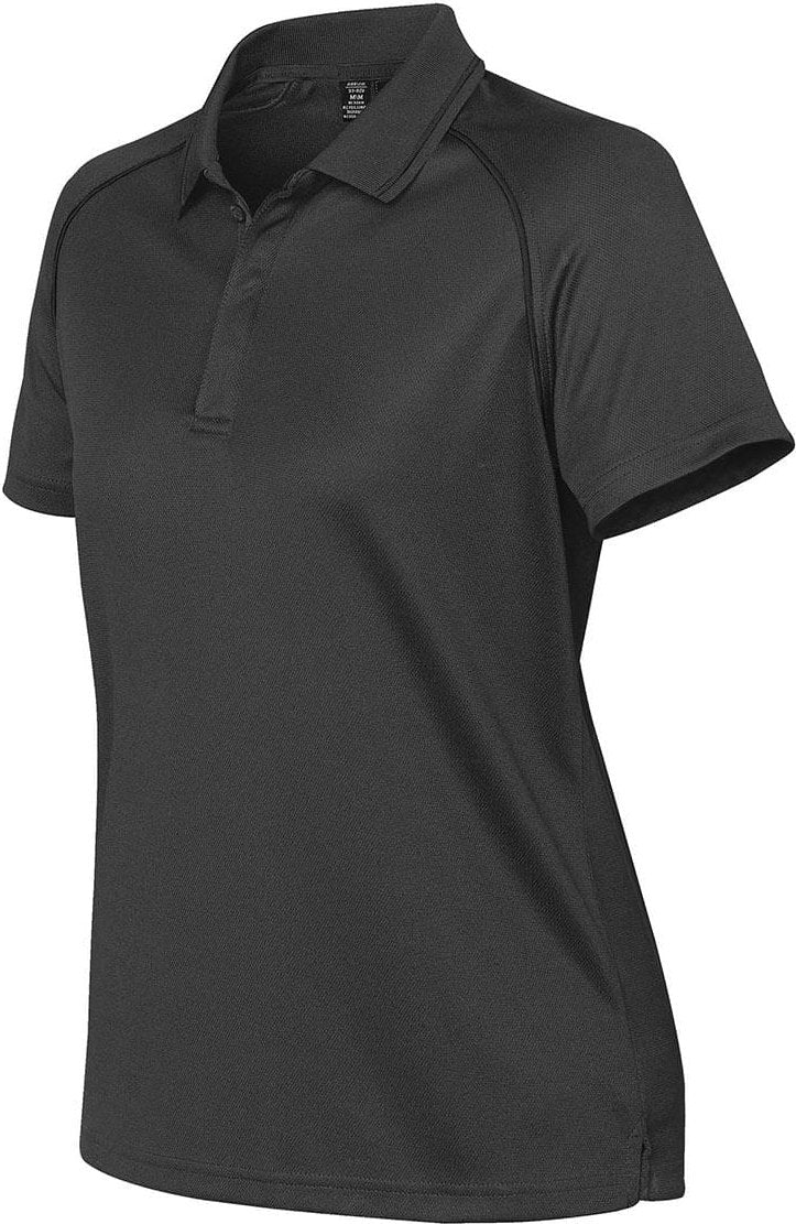 Stormtech Gpx-4w Women’s Tritium Performance Polo - Carbon Black