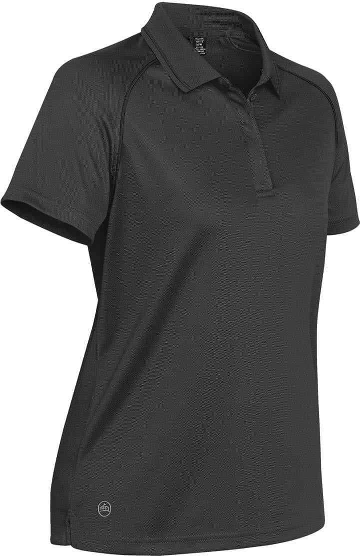 Stormtech Gpx-4w Women’s Tritium Performance Polo - Carbon Black