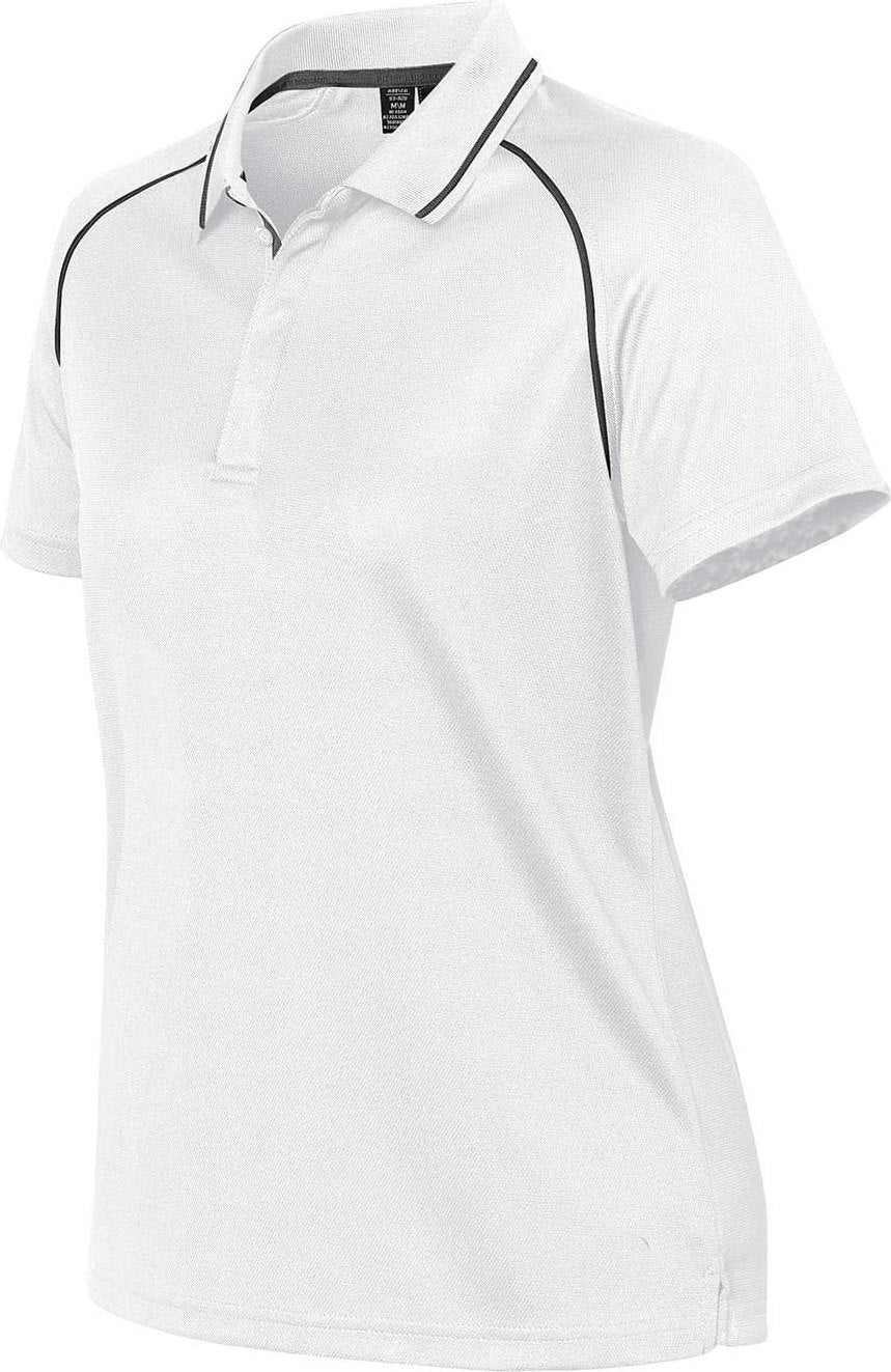 Stormtech Gpx-4w Women’s Tritium Performance Polo - White Carbon