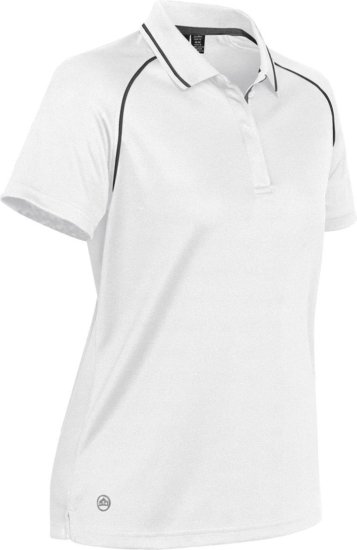 Stormtech Gpx-4w Women’s Tritium Performance Polo - White Carbon