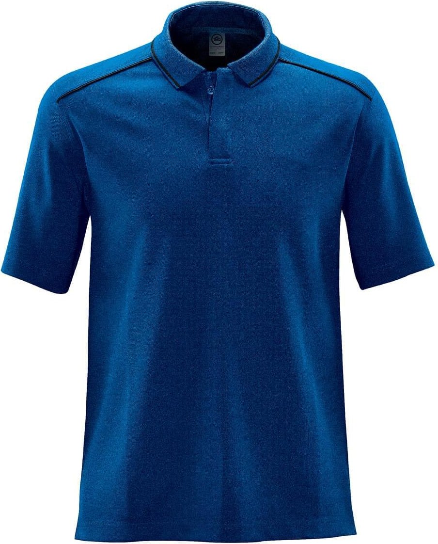 Stormtech Gpx-5 Men’s Endurance Hd Polo - Azure Blue Black - Adult s