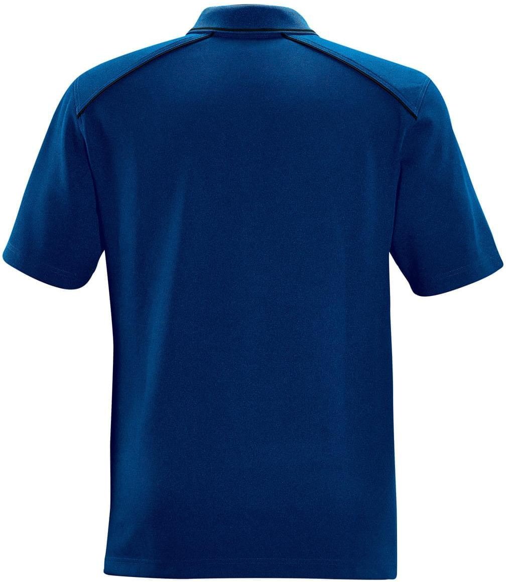 Stormtech Gpx-5 Men’s Endurance Hd Polo - Azure Blue Black