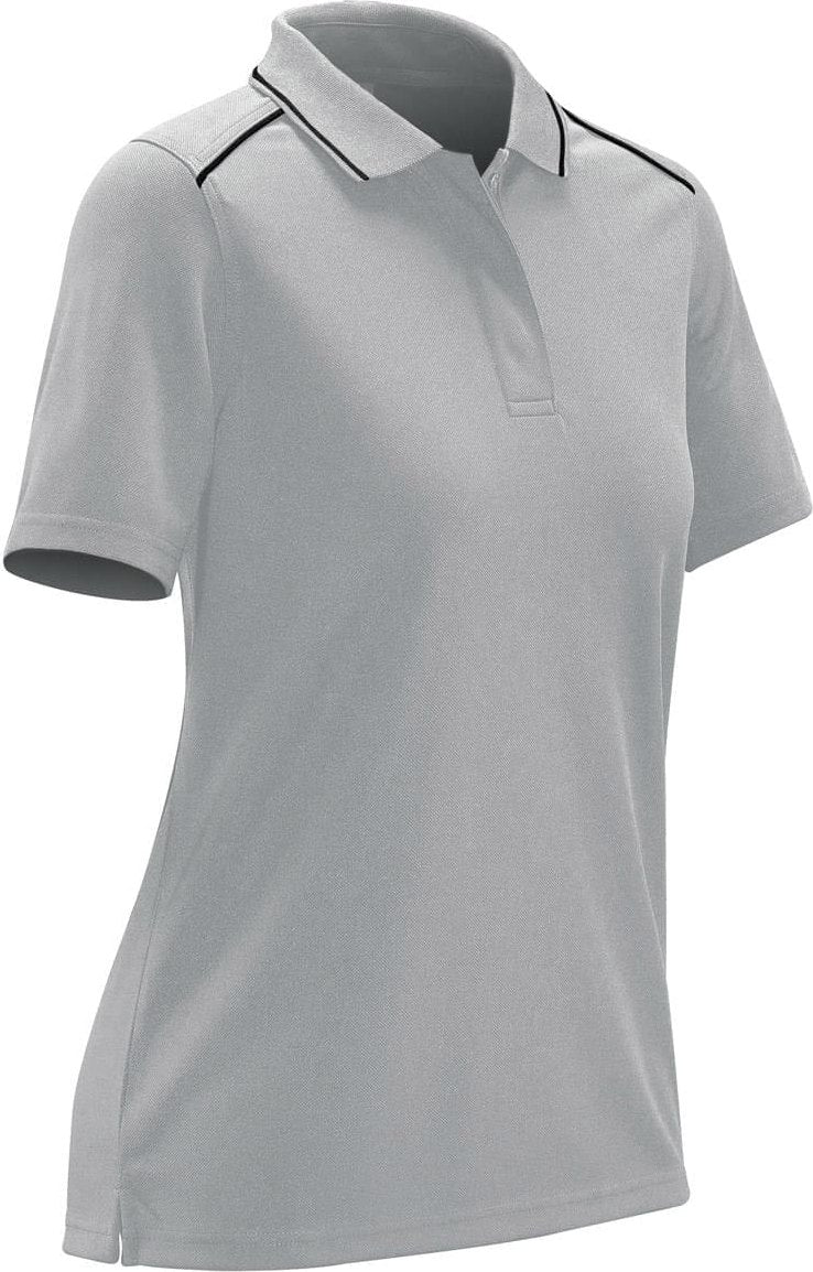 Stormtech Gpx-5w Women’s Endurance Hd Polo - White Dolphin