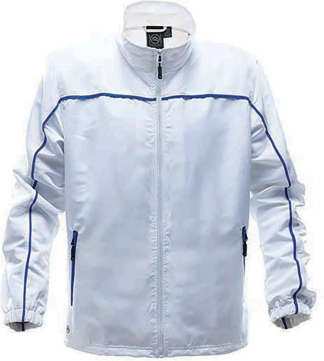 Stormtech Gsf-1 Men’s Gulfstream Shell - White - Royal - Adult l