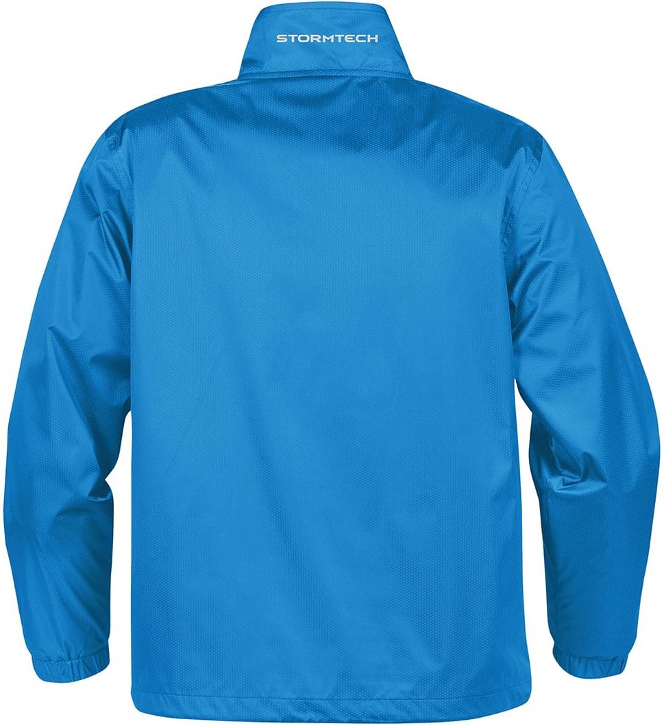 Stormtech Gsx-1le Men’s Axis Shell - Electric Blue - Flame Red