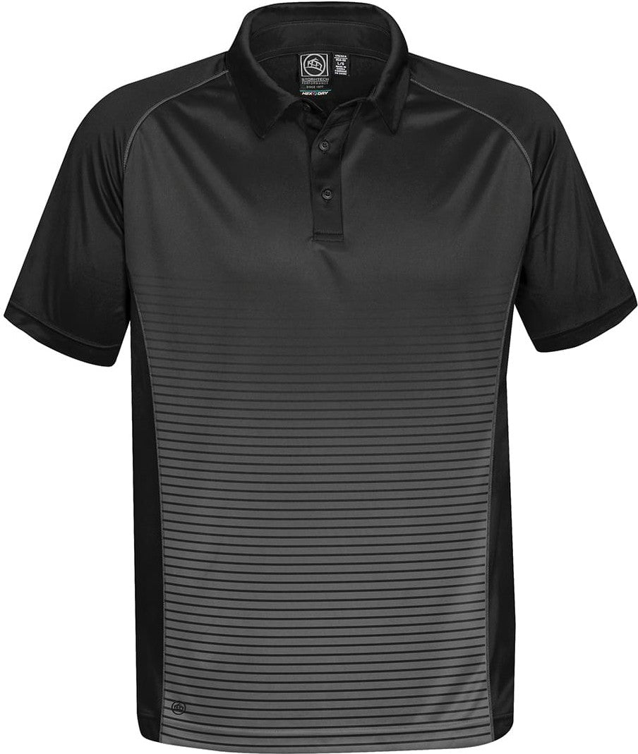 Stormtech Gtp-1 Men’s Horizon Polo - Black Graphite - Adult s