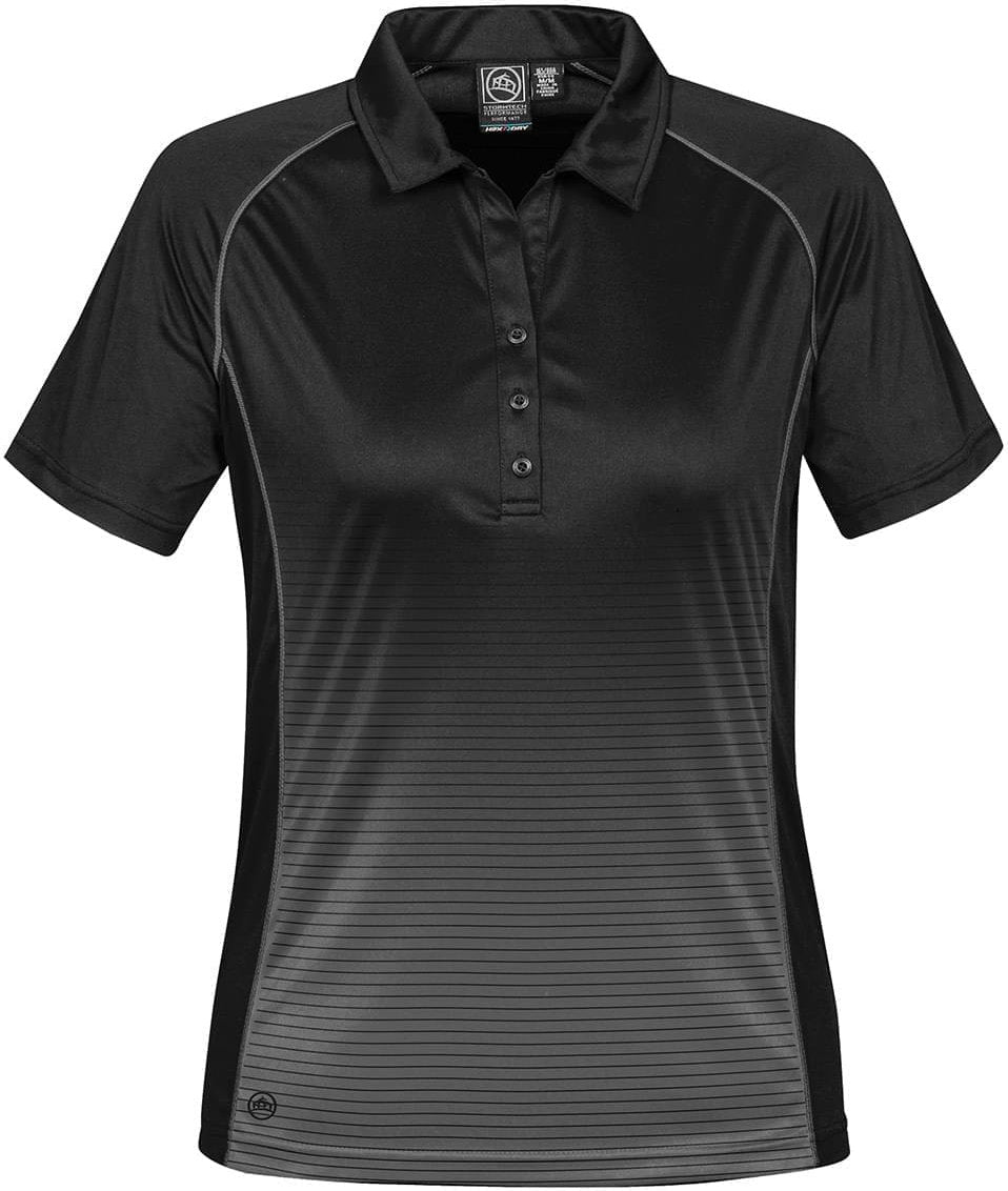 Stormtech Gtp-1w Women’s Horizon Polo - Black Graphite - Ladies Xs