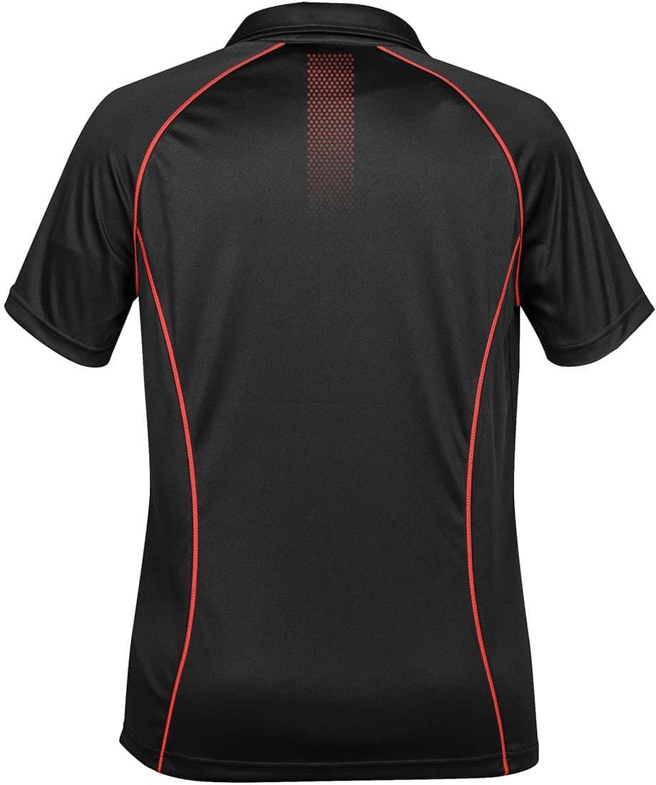 Stormtech Gtp-1w Women’s Horizon Polo - Black True Red