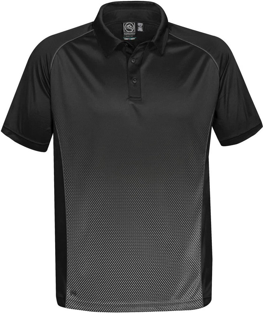 Stormtech Gtp-2 Men’s Matrix Polo - Black Graphite - Adult s