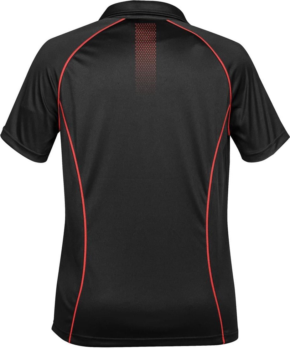 Stormtech Gtp-2w Women’s Matrix Polo - Black True Red