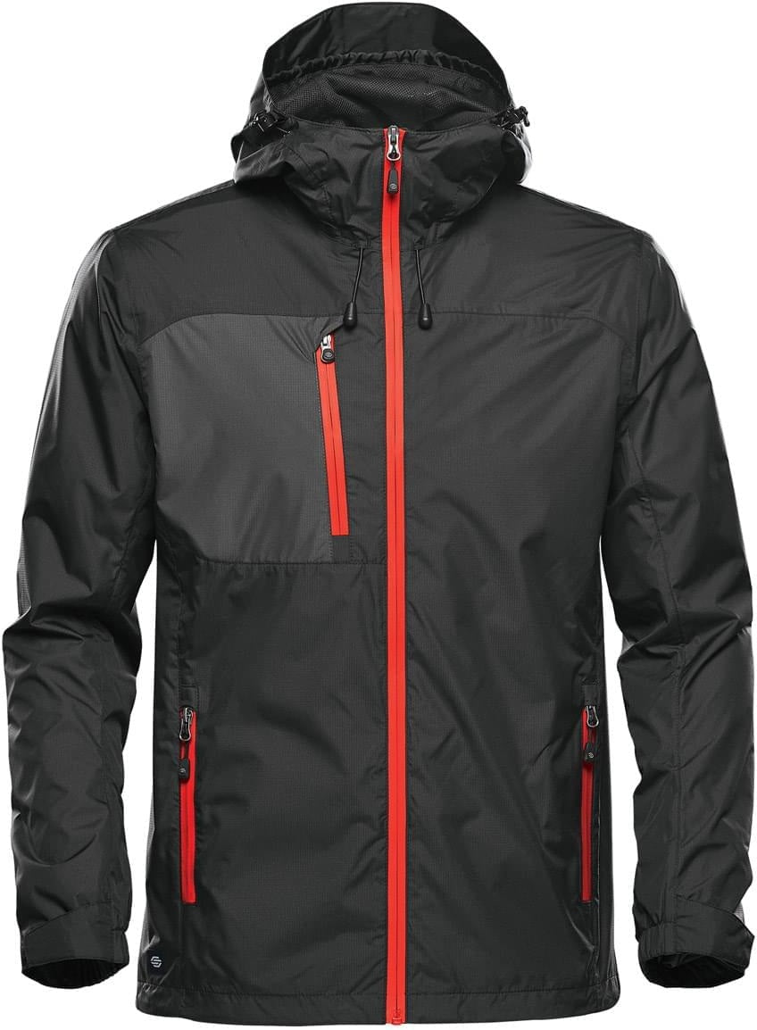 Stormtech Gxj-2 Men’s Olympia Shell - Black Bright Red - Adult s