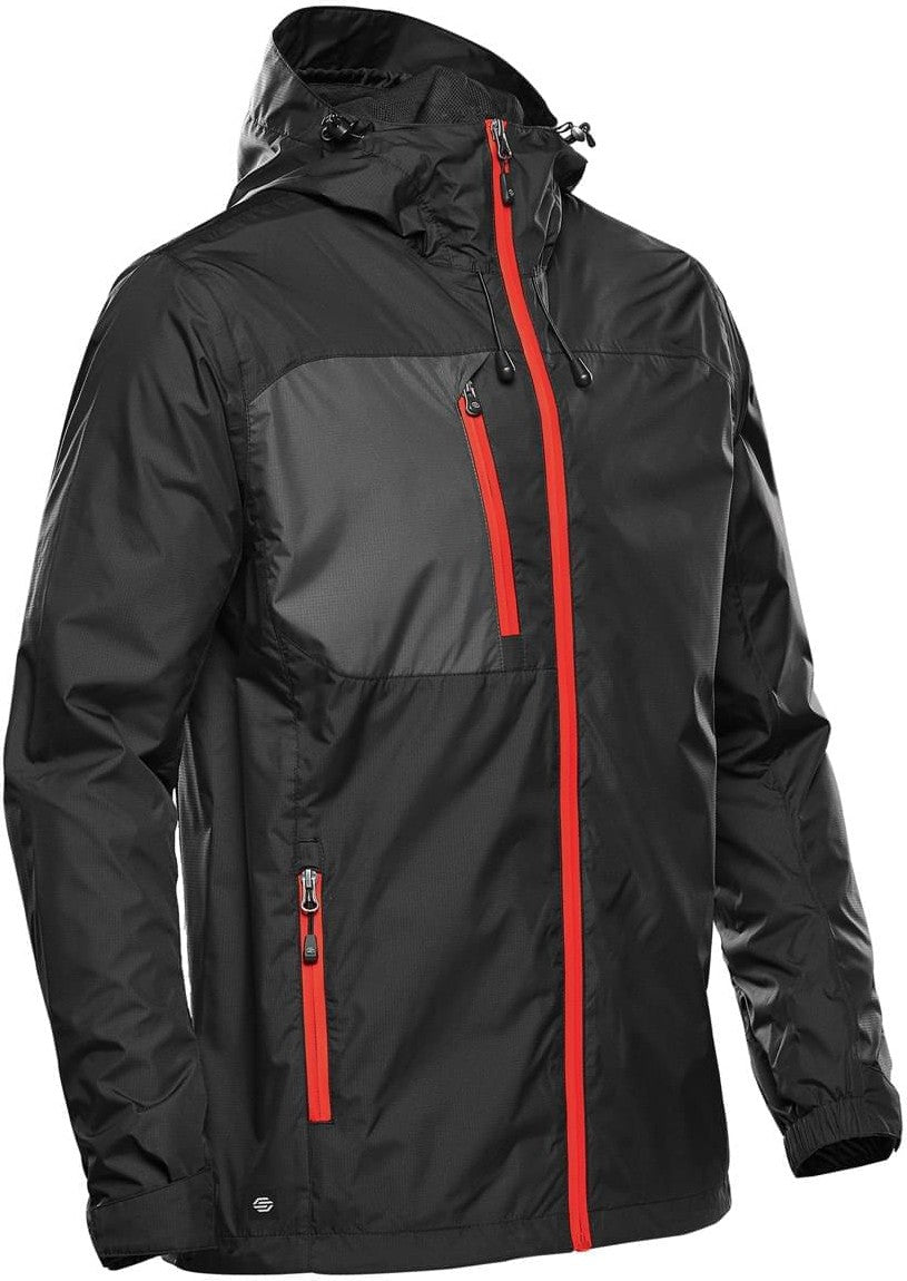 Stormtech Gxj-2 Men’s Olympia Shell - Black Bright Red