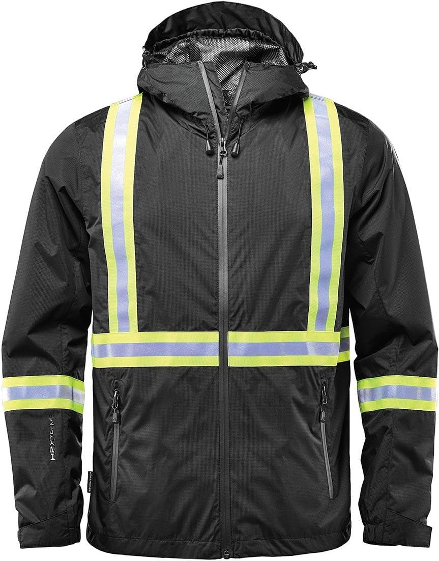 Stormtech Gxj-2r Men’s Olympia Reflective Shell - Black - Adult s