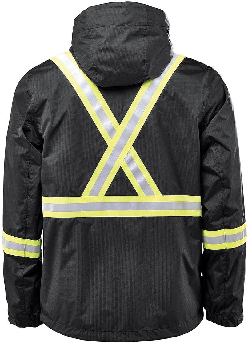 Stormtech Gxj-2r Men’s Olympia Reflective Shell - Black - Adult s