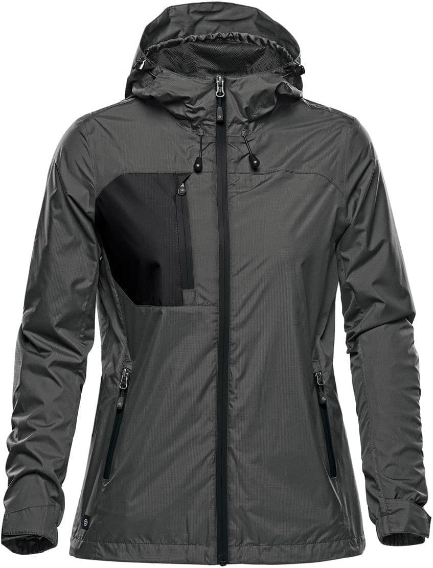 Stormtech Gxj-2w Women’s Olympia Shell - Granite Black - Adult Xs