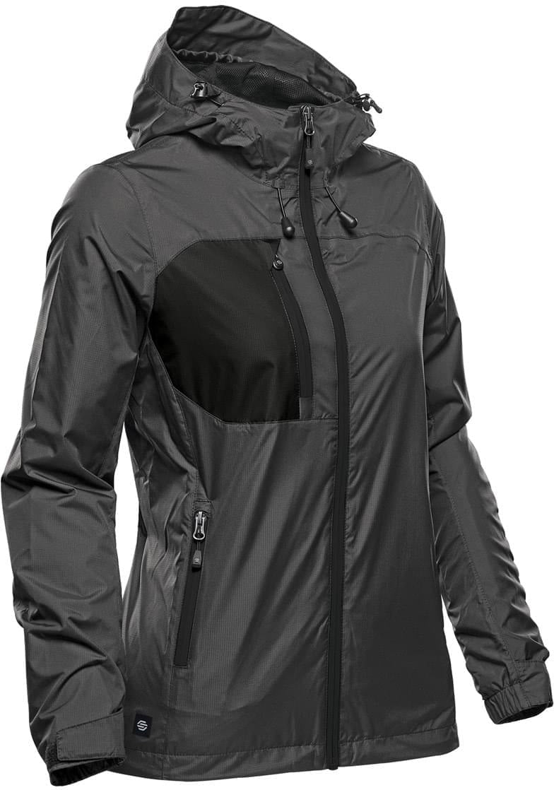 Stormtech Gxj-2w Women’s Olympia Shell - Granite Black