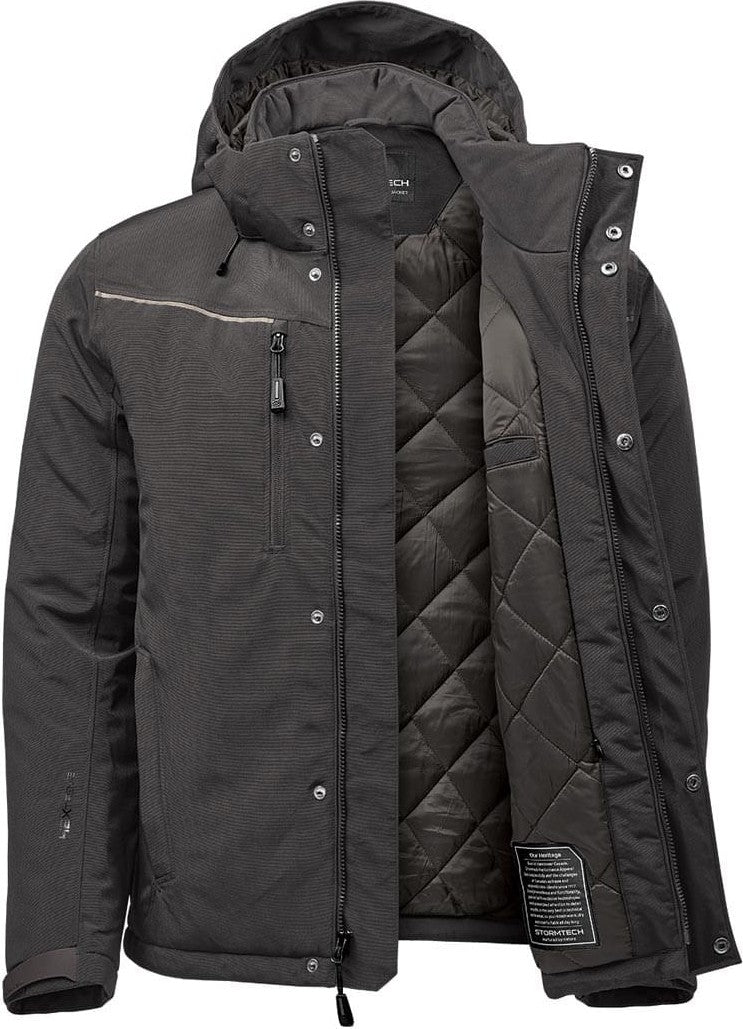 Stormtech Hdk-1 Men’s Steelhead Thermal Jacket - Granite Black