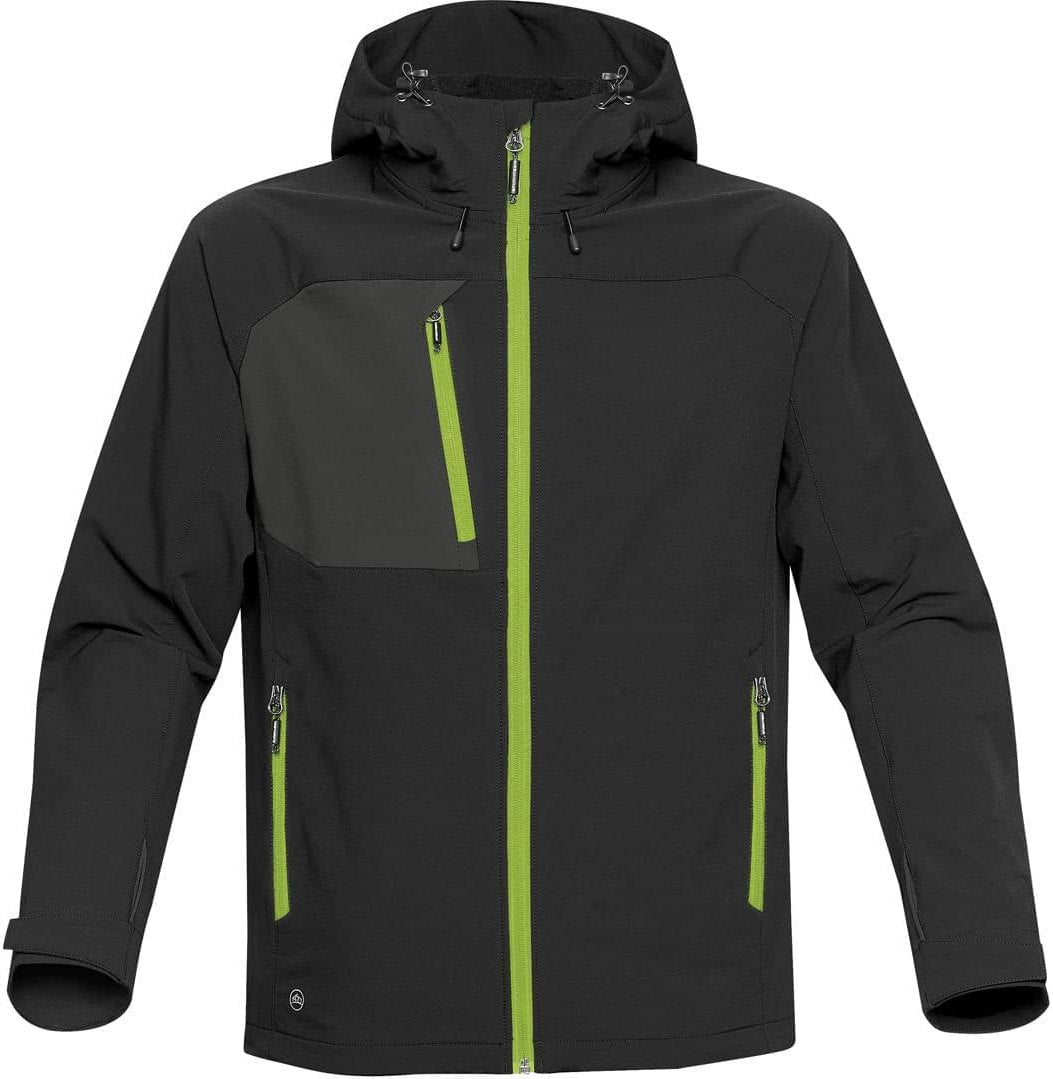 Stormtech Hgl-1 Men’s Sidewinder Shell - Black Kiwi - Adult s