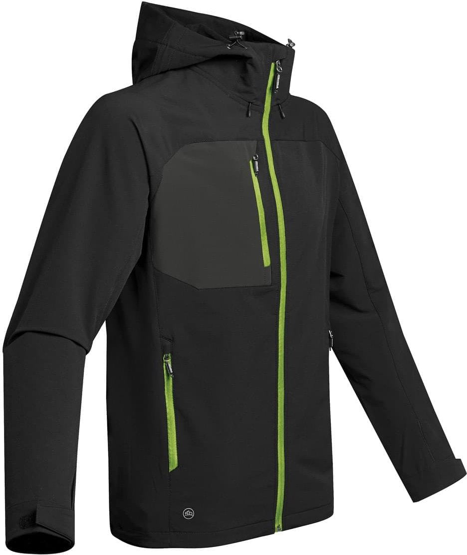 Stormtech Hgl-1 Men’s Sidewinder Shell - Black Kiwi