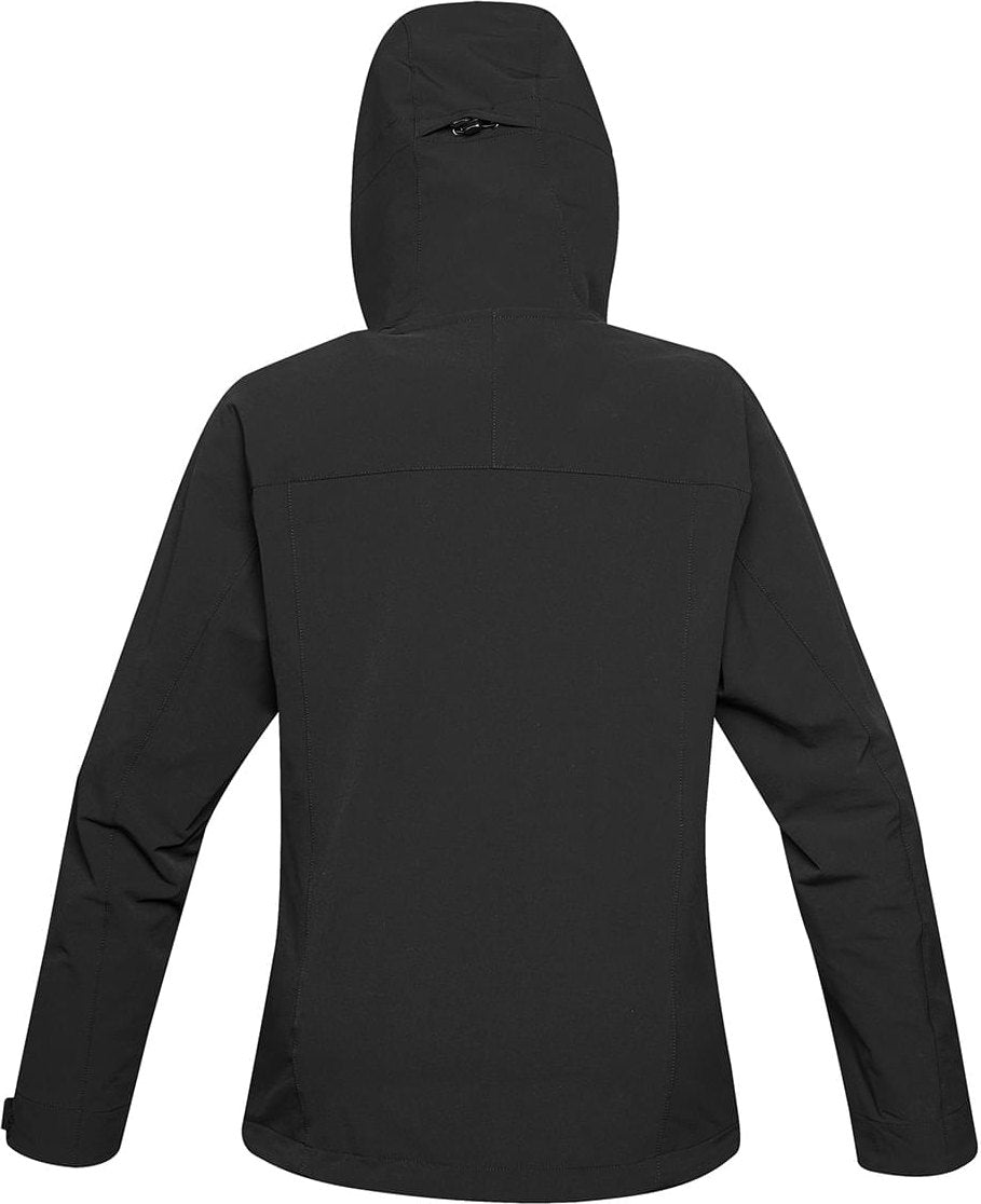 Stormtech Hgl-1w Women’s Sidewinder Shell - Black Azure Blue