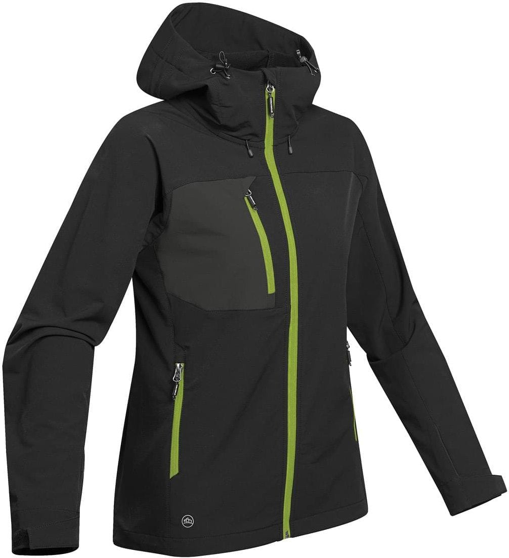 Stormtech Hgl-1w Women’s Sidewinder Shell - Black Kiwi