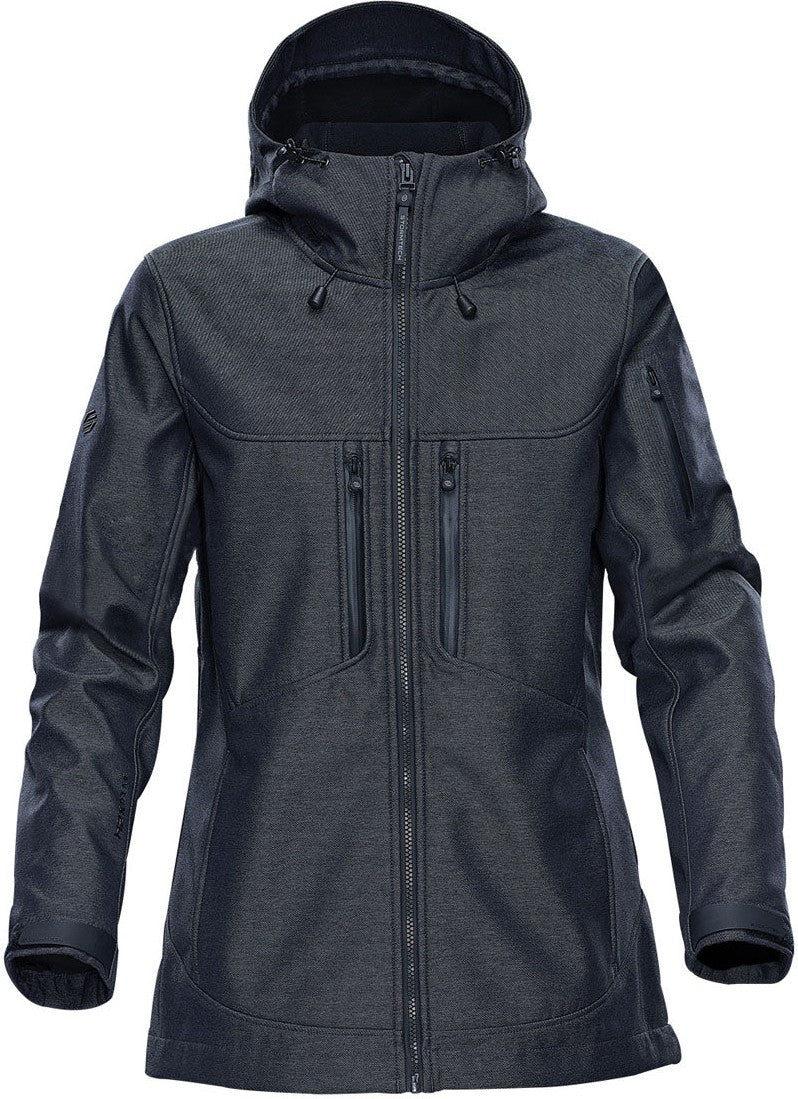 Stormtech Hr-1w Women’s Epsilon 2 Softshell - Charcoal Twill