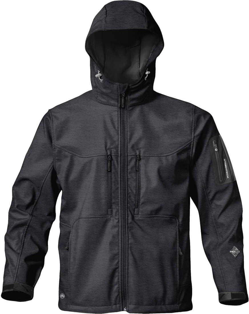 Stormtech Hs-1le Men’s Epsilon H2xtreme Shell - Charcoal Twill - Adult s