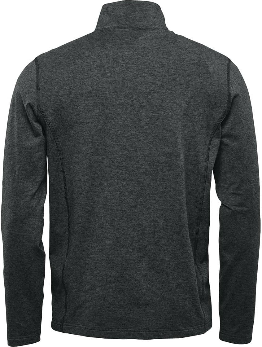 Stormtech Htz-2 Men’s Treeline Performance 1/4 Zip Pullover - Black Heather