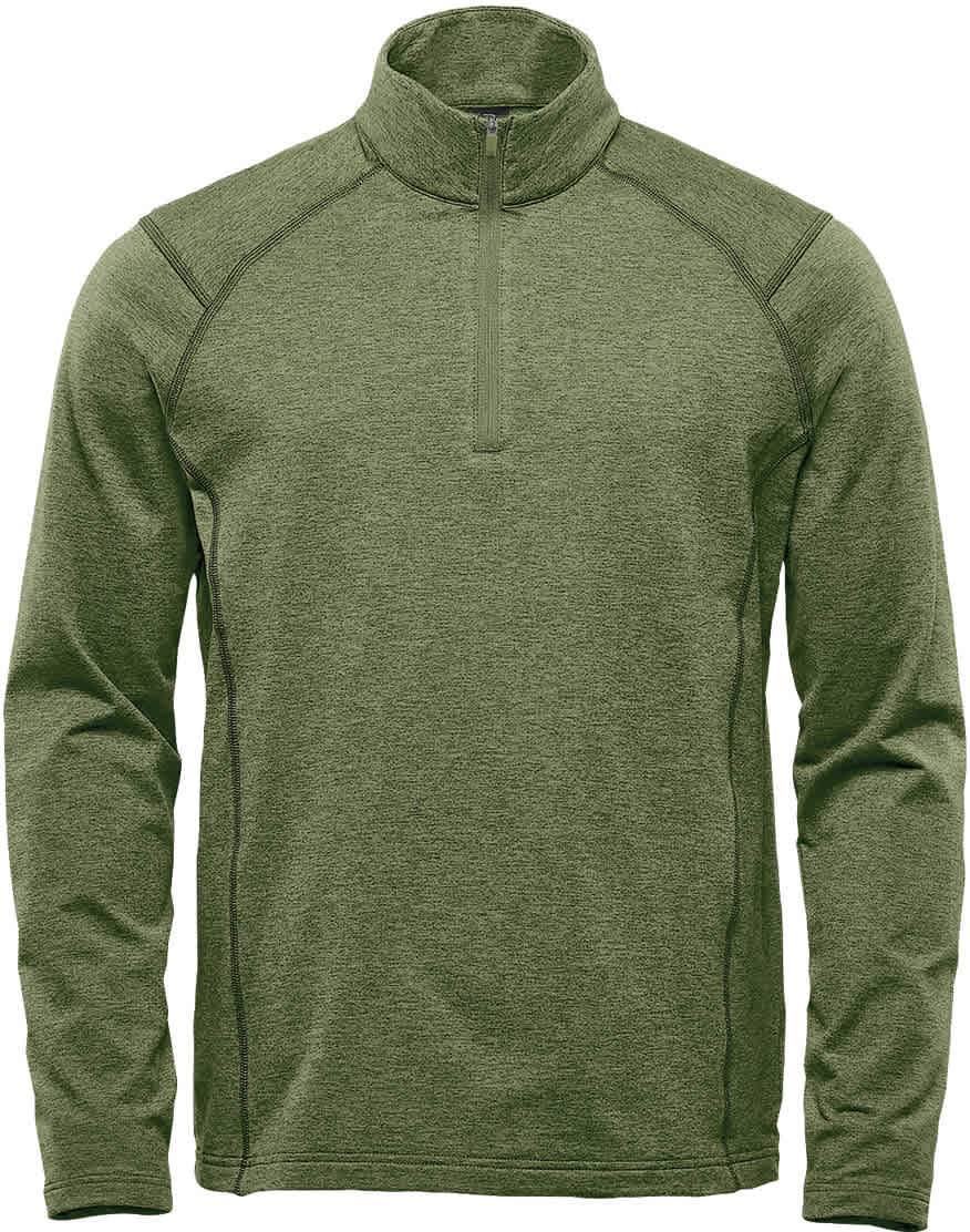 Stormtech Htz-2 Men’s Treeline Performance 1/4 Zip Pullover - Sage Green Heather - Adult s