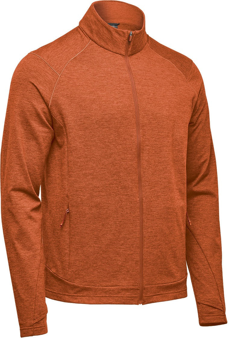 Stormtech Htz-3 Men’s Treeline Performance Jacket - Rust Heather