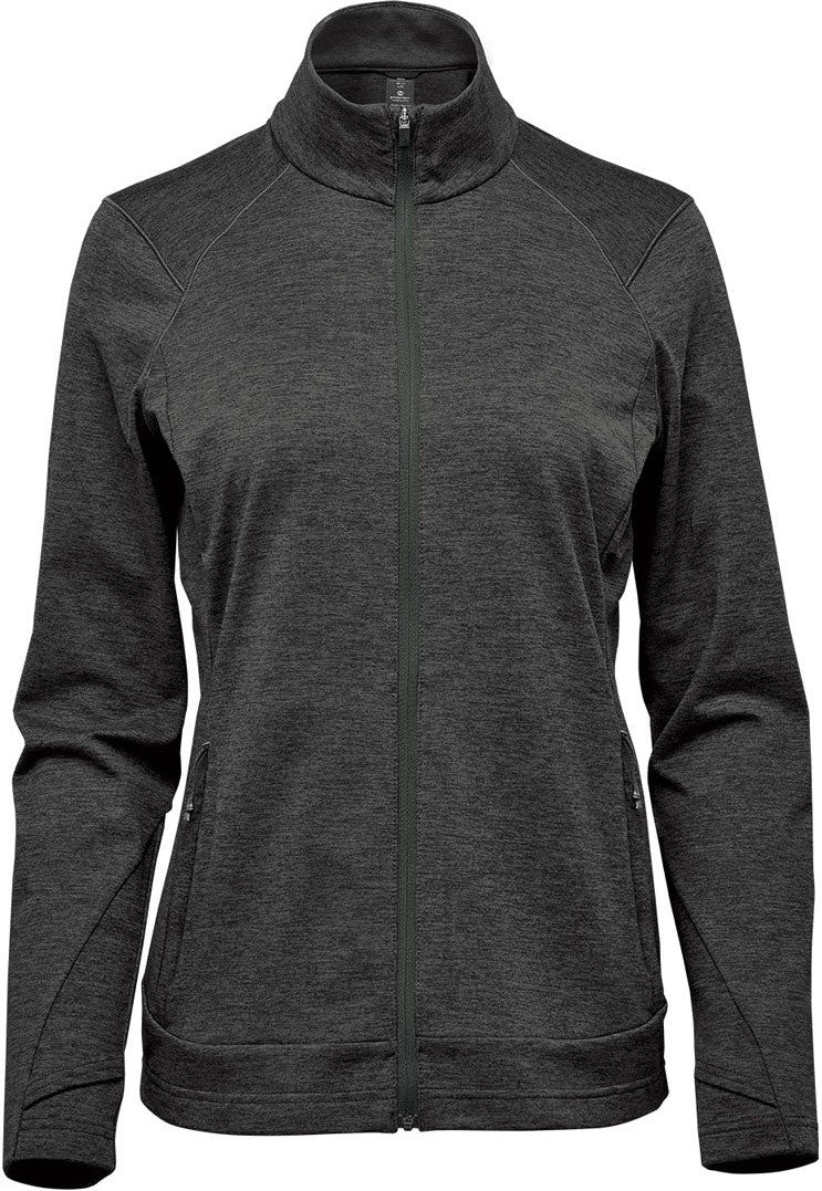 Stormtech Htz-3w Women’s Treeline Performance Jacket - Black Heather - Ladies Xs