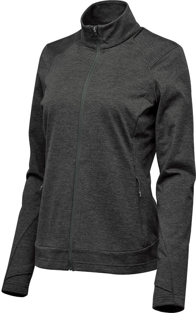Stormtech Htz-3w Women’s Treeline Performance Jacket - Black Heather - Ladies Xs