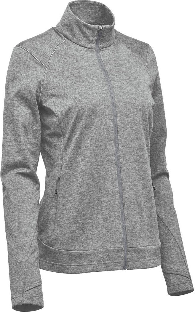 Stormtech Htz-3w Women’s Treeline Performance Jacket - Granite Heather