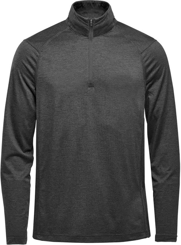 Stormtech Hxr-1 Men’s Milano 1/4 Zip Pullover - Charcoal Heather - Adult s