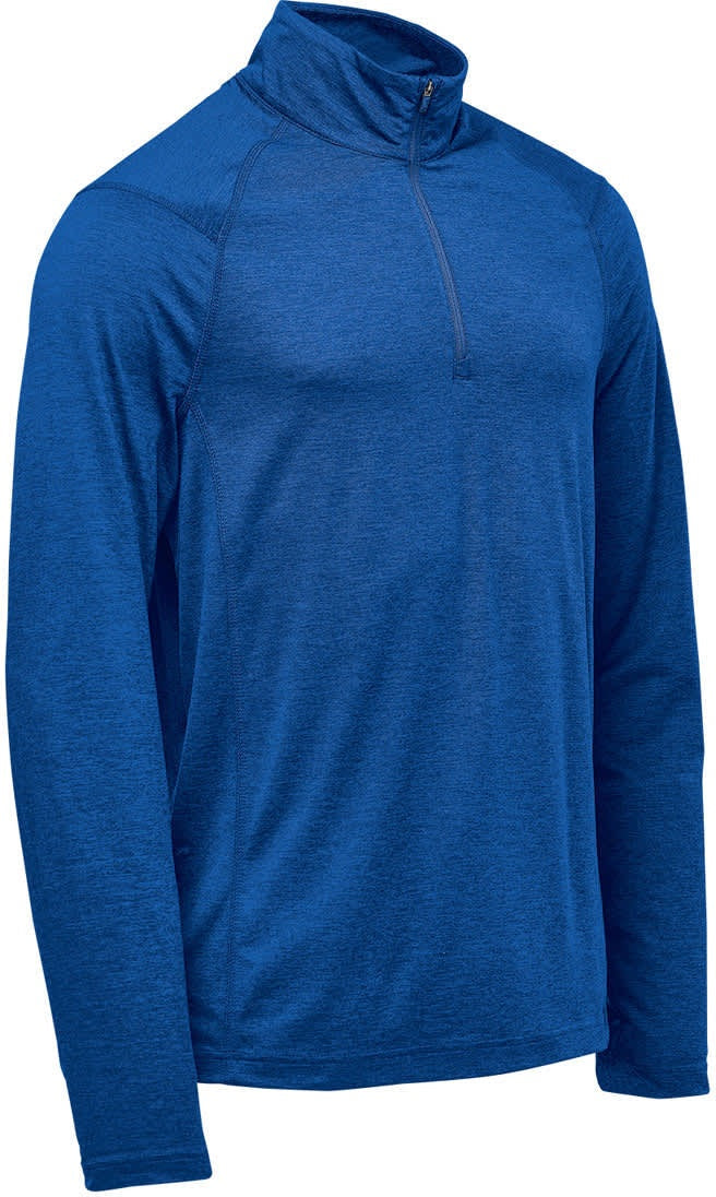 Stormtech Hxr-1 Men’s Milano 1/4 Zip Pullover - Classic Blue Heather