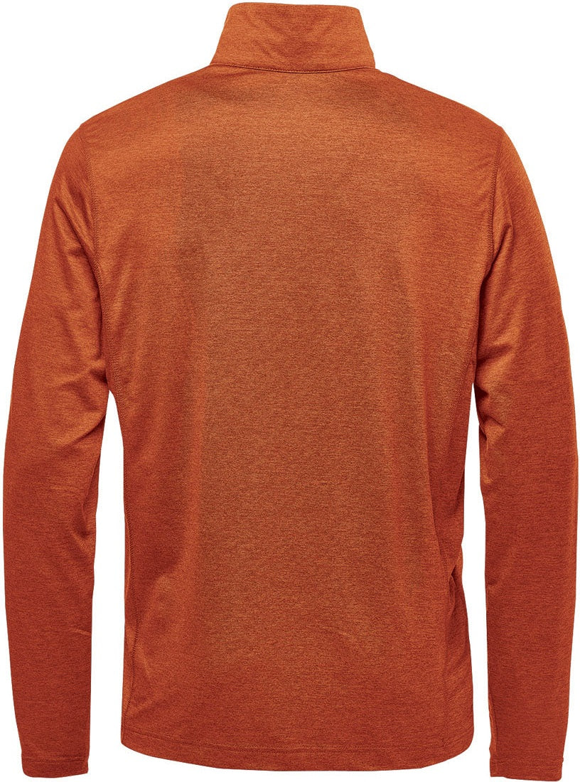 Stormtech Hxr-1 Men’s Milano 1/4 Zip Pullover - Rust Heather - Adult s