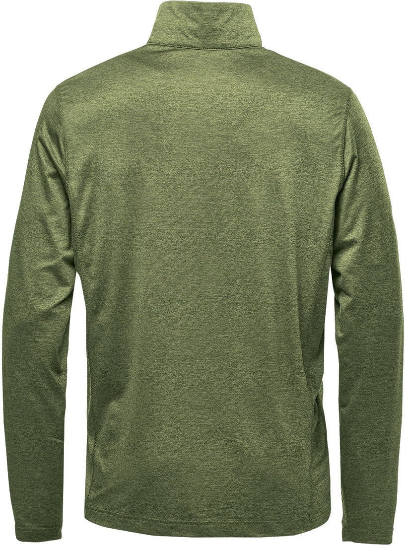 Stormtech Hxr-1 Men’s Milano 1/4 Zip Pullover - Sage Green Heather - Adult s
