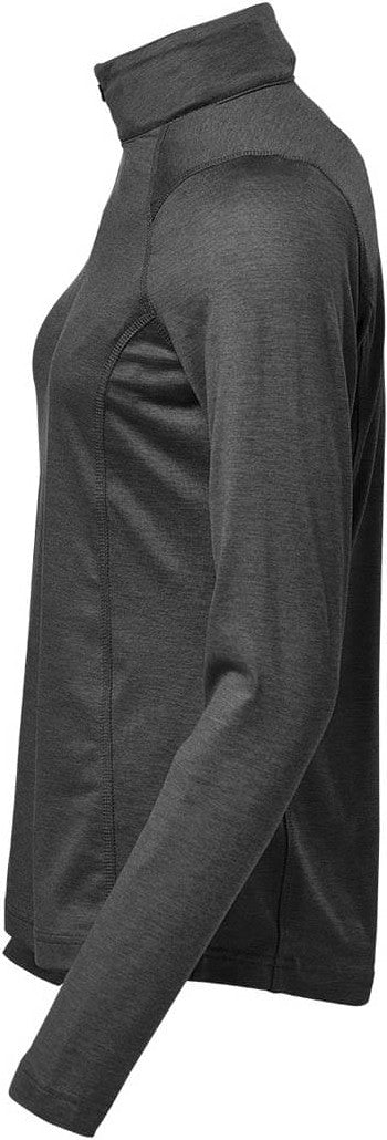 Stormtech Hxr-1w Women’s Milano 1/4 Zip Pullover - Charcoal Heather