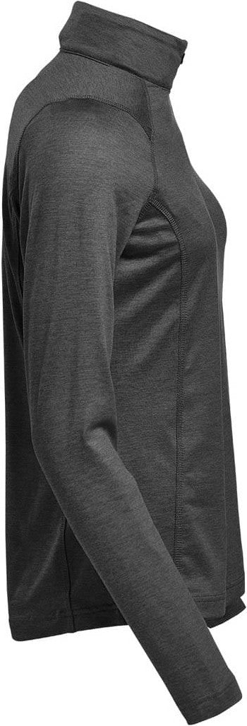Stormtech Hxr-1w Women’s Milano 1/4 Zip Pullover - Charcoal Heather
